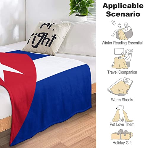 Couverture drapeau Cuba cadeau pendaison de crémaillère idéal - 7