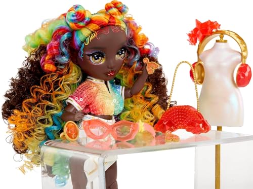 Crystal Fashion Doll La Boite Rainbow High - vue 7