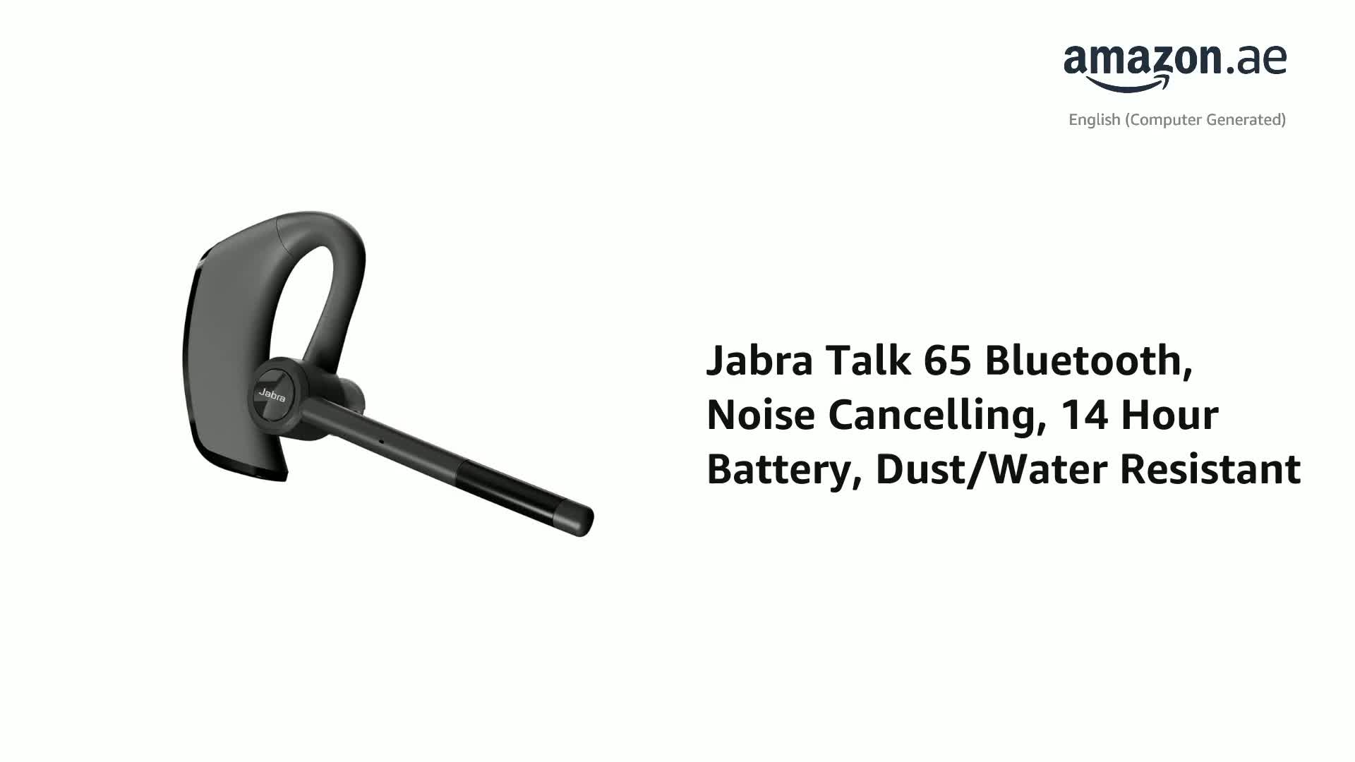 新品未開封　Jabra TALK 65 ブラック Jabra Talk 65 Premium Bluetooth Mono Headset Black 100-98230000-02