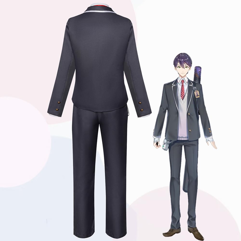 Amazon.co.jp: 剣持刀也 コスプレ 衣装セット 剣持刀子 ウイッグ