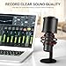 Aokeo Pop Filter, [Upgraded Three Layers] Metal Mesh & Foam & Etamine Layer Microphone Windscreen Cover Handheld Mic Shield Mask,Microphone Accessories for Vocal Recording,YouTube Videos,Streaming