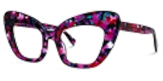 Oversize Cateye Blue Light Glasses for Women Anti Eyestrain Dry Eyes Computer Phone TV Eyewear Zuzanna