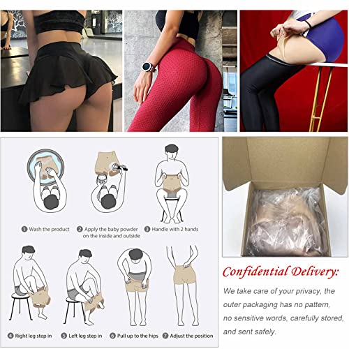 Nalgas falsas de silicona en ropa interior push up con shorts de control 5
