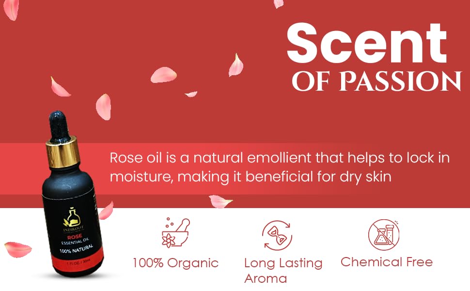 Aceite esencial de rosa damascena 100% natural 1 Fl Oz miniatura 4