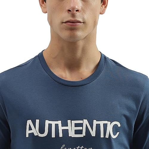 Image of UNITED COLORS OF BENETTON Men's Solid Regular Fit T-Shirt