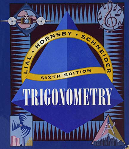 Trigonometry (6th Edition)