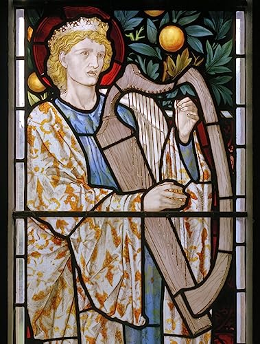 Tableau Graffiti Art Mural St Michael Morris par Edward Burne Jones 60x90cm