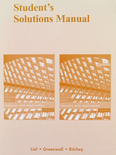 Calculus With Applications