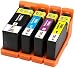 Produktbild TONER EXPERTE® 4 XL Druckerpatronen kompatibel für Lexmark 100 100XL S305 S308 S402 S405 S505 S602 S605 S815 Pro202 Pro205 Pro208 Pro209 Pro705 Pro805 Pro901 Pro905 | hohe Kapazität