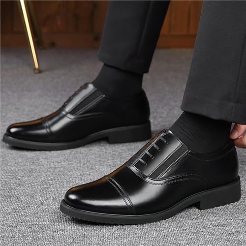 Leather Brogue Wingtip Mens Oxford Shoes for Formal Business Events Office Wear or Wedding Dress Footwear3