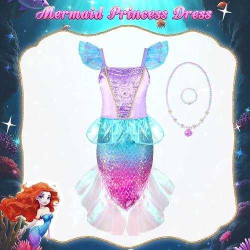 Disfraz de Princesa para Niñas Pequeñas con Capa y Accesorios miniatura 2
