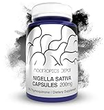 Nootropics Depot Nigella Sativa Extract Capsules | 200mg | 60 Count | Minimum 5% Thymoquinone Content | Black Seed Oil Extract | Supports Memory, Liver, Brain, and Immune Function