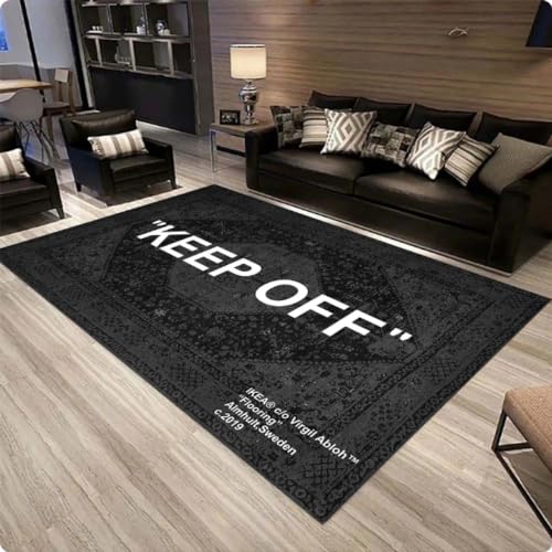 √Questo tappeto è di 80x120 cm, spessore 8 mm, con motivi unici che rendono la vostra stanza molto attraente. È ottimo per il soggiorno, la camera da letto, il corridoio, la sala da pranzo, la stanza dei bambini e il laboratorio. Questo tappeto può soddisfare diversi stili ed esigenze.