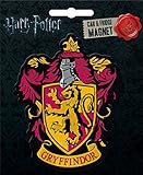 Ata-Boy Harry Potter Die-Cut Gryffindor Crest Magnet for Cars, Refrigerators and Lockers