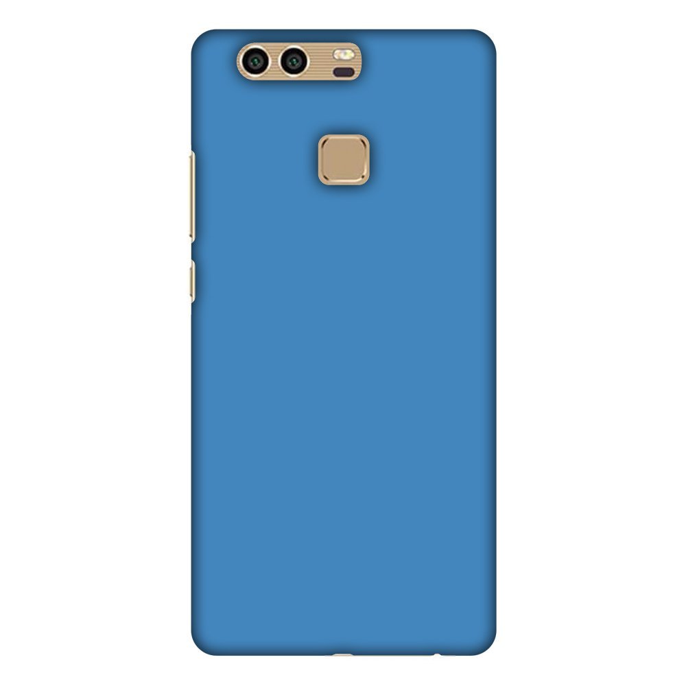 Amzer Slim Fit Handcrafted Designer Printed Hard Shell Case Back Cover Skin for Huawei P9 - Olympic Blue HD Color, Ultra Light Back Case