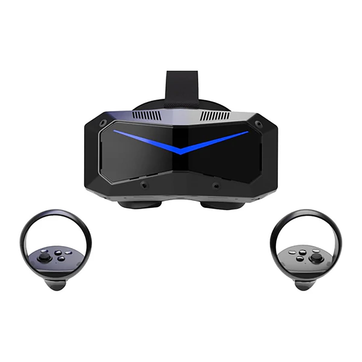 Pimax Crystal Super Ultra Wide 50 PPD Casque VR PC 140° FOV | QLED Mini-LED, 3840 x 3840 par Œil, 140° FOV, Eye Tracking, Compatible SteamVR, OpenXR, Sim Racing