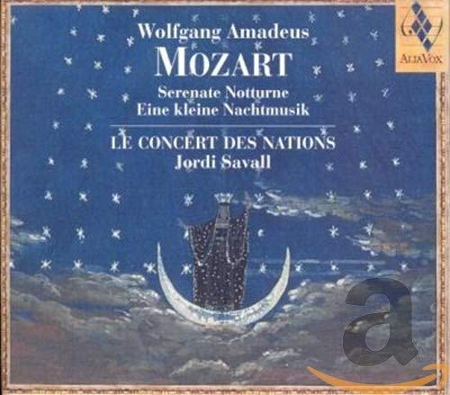 Mozart: Serenata Notturna Eine Kleine Nachtmusik Notturno [Audio CD] SAVALL,JORDI