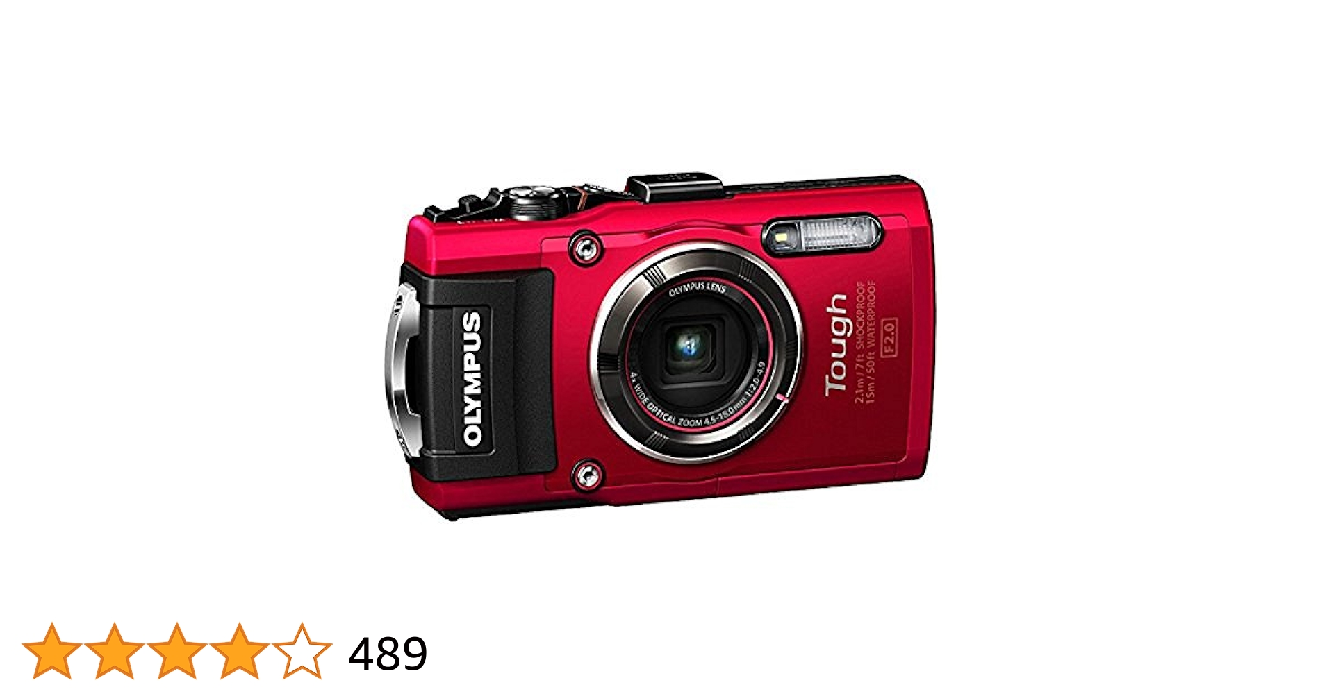 Amazon | OLYMPUS デジタルカメラ STYLUS TG-4 Tough レッド