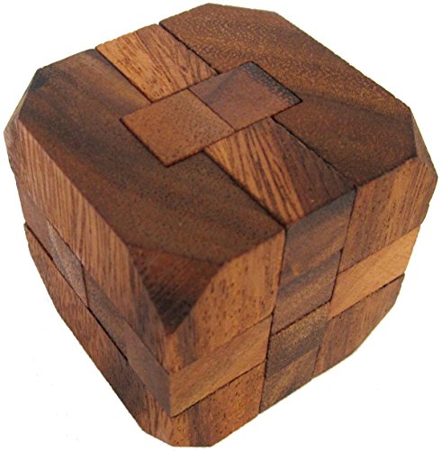 Preisvergleich Produktbild LOGOPLAY Diamant G171-3D Puzzle - Denkspiel - Knobelspiel - Geduldspiel - Logikspiel aus Holz