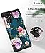Galaxy Note 10 Plus Case for Women, ZHK Floral 3 Layer Heavy Duty Shockproof Case Full-Body Protection Armor Anti-Scratch Protective Cover for Samsung Galaxy Note 10 Plus 5G(2019 Release)-Rose