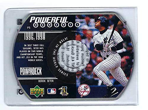 DEREK JETER 1999 Upper Deck UD PowerDeck Powerful Moments