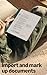 Amazon Kindle Scribe (16GB) - Your notes, documents and books, all in one place. With built-in AI notebook summarization. Includes Premium Pen - Tungsten