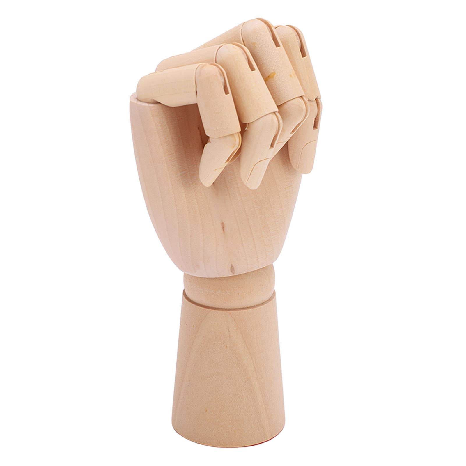 Wood Mannequin Hand Flexible Joints Fingers Drawing Mannequin Hand for Home Decorations Sketching Photography Props Left Hand (18CM wooden hand (child’s right hand))
