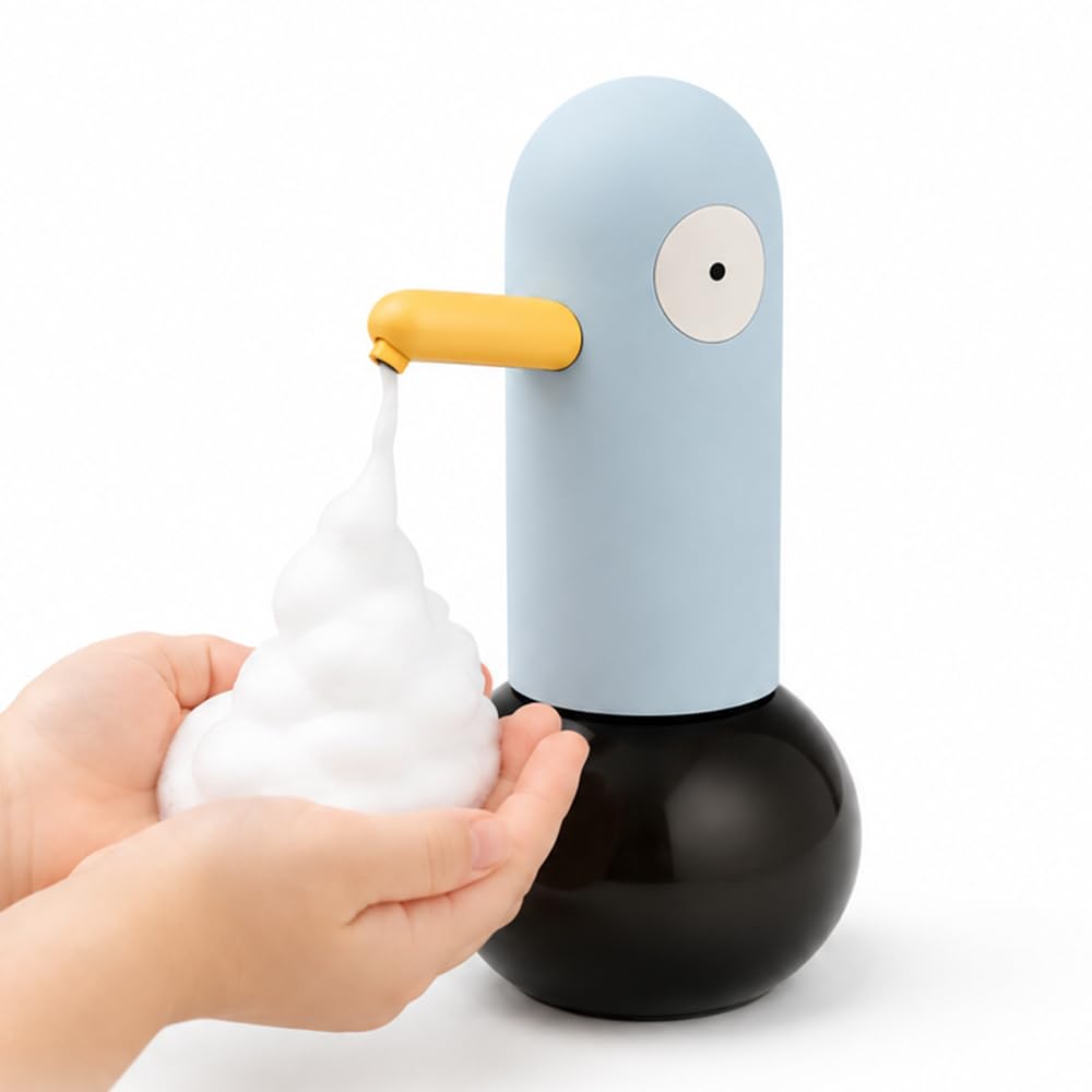 400ml Dispenser Sapone Automatico con Sensore a infrarossi, Blu