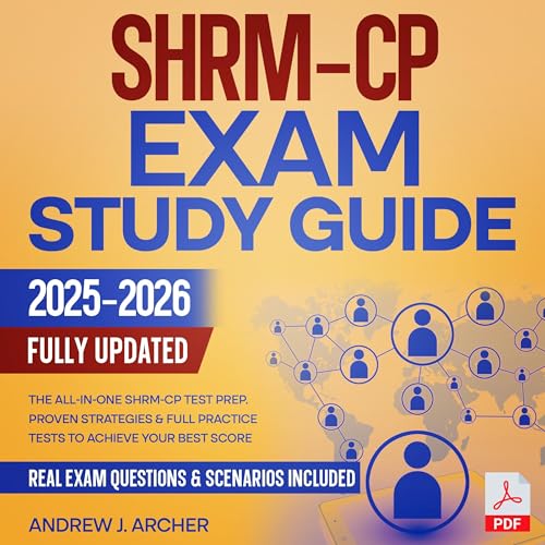 SHRM-CP Exam Study Guide Audiolivro Por Andrew J. Archer capa