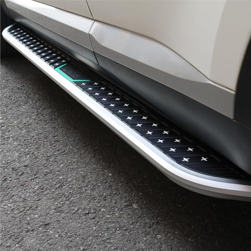 2 estribos laterales de aluminio para Audi Q3 2019-2023 miniatura 4