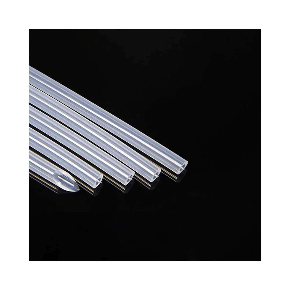 Manguera De Silicona Transparente De Calidad Alimentaria, Tubo Flexible De Goma Suave De 0,5-10mm For Línea De Agua De Bebidas Y Accesorios For El Hogar, 1M/10M, 1 Ud.(10 meters,ID 4mm x OD 8mm)