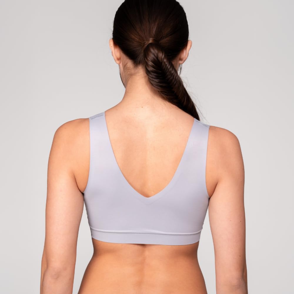 Floatley Cozy Bra Comfort Wirefree Full Coverage Seamless Bra with Embedded Pad for Women - Image 3