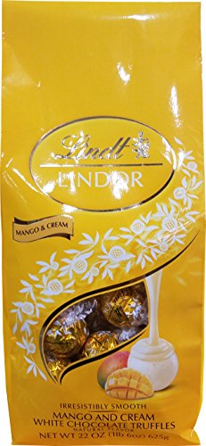 Lindt & Sprungli Lindor Mango & Cream Truffle, 22 Ounce