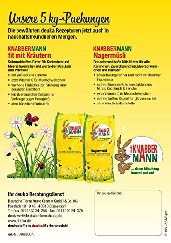 TOP Futtermittel 20 kg Deuka Carangas, Meerschweinchenfutter mit Vitamin C