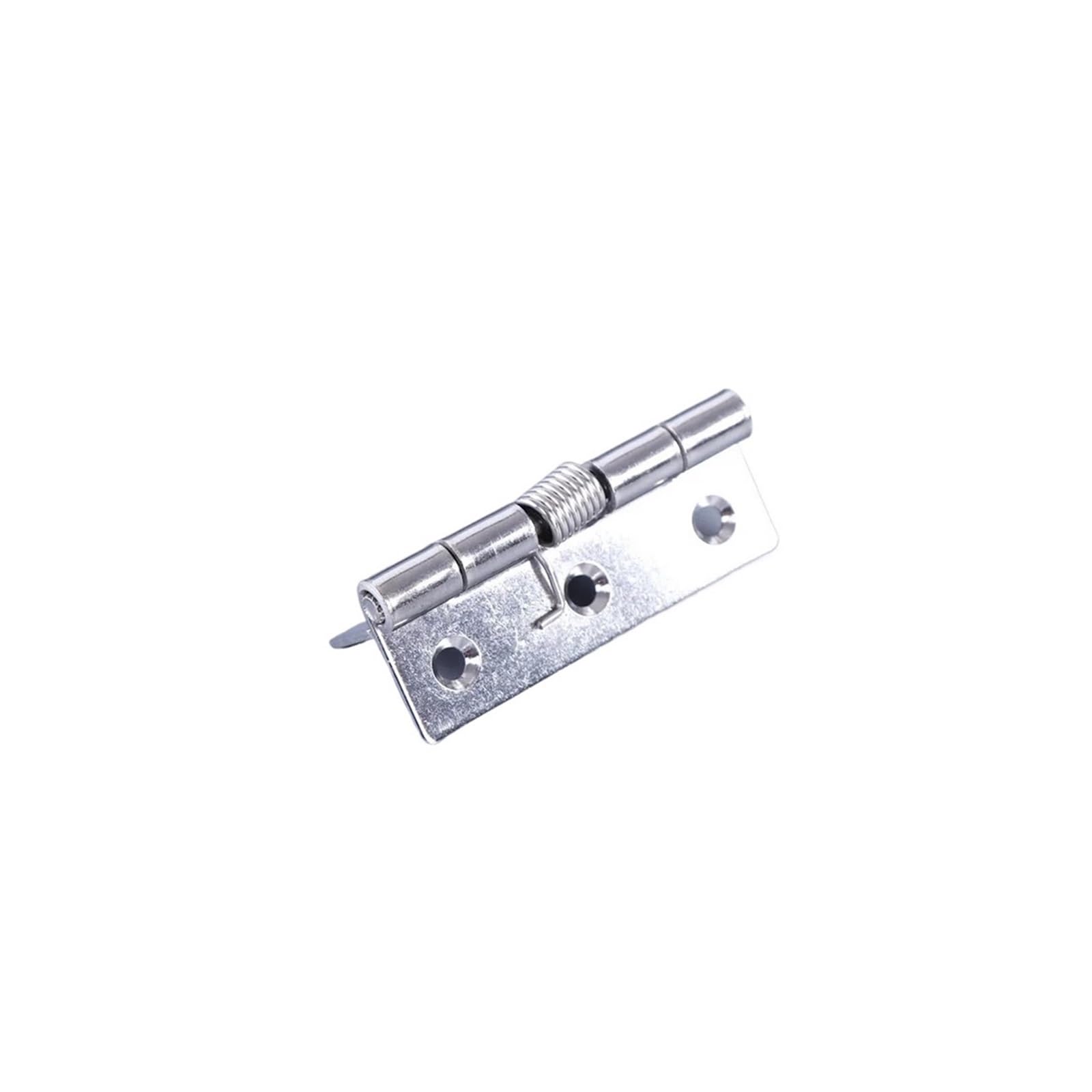 8pcs Stainless Steel Spring Hinge Automatic Door Closing Industrial for Gates(1.5 inch)
