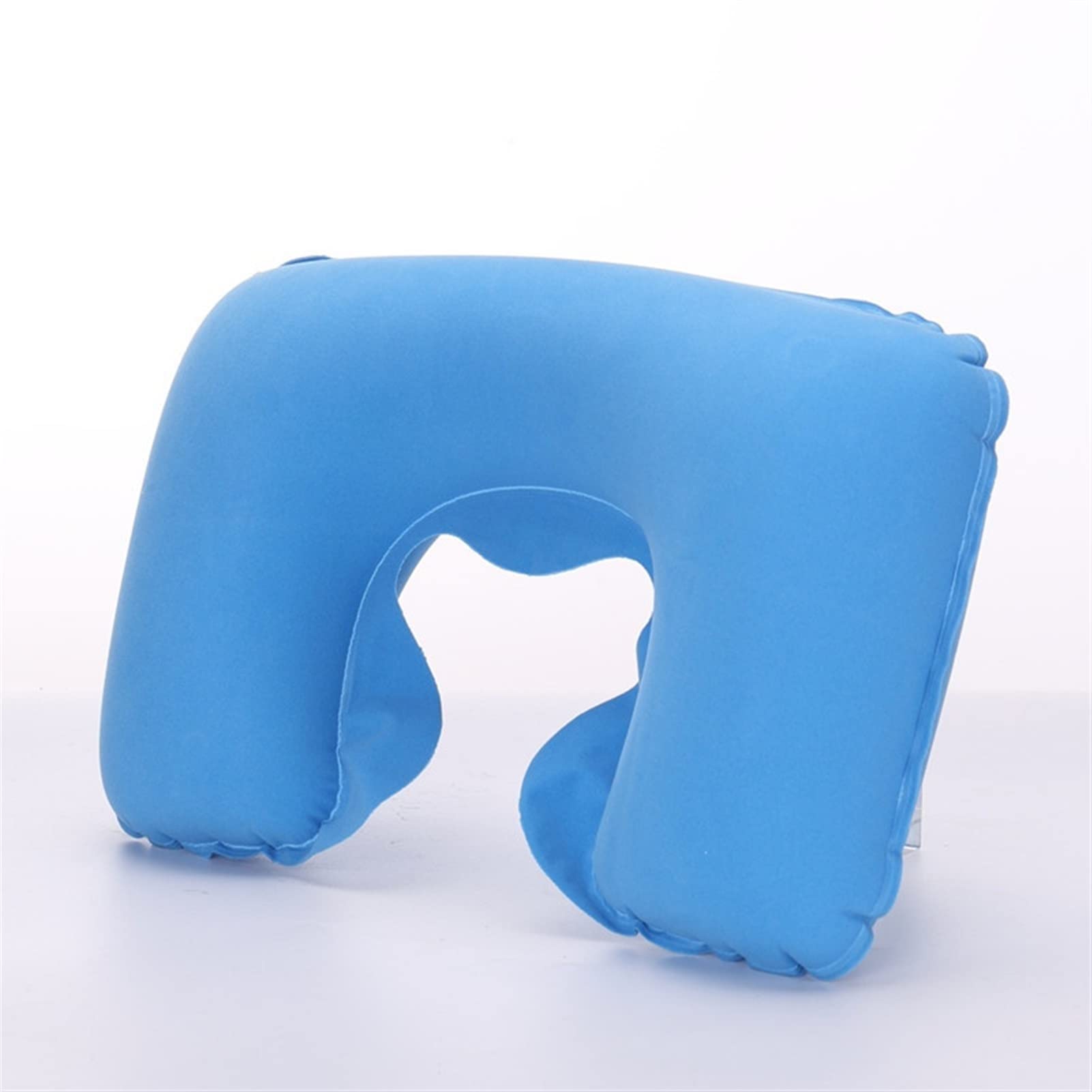 Almohada para el cuello en forma de U Almohada para el cuello inflable funcional Almohada de viaje inflable en forma de U Cojín de aire para el descanso del cuello de la cabeza del automóvil para almo