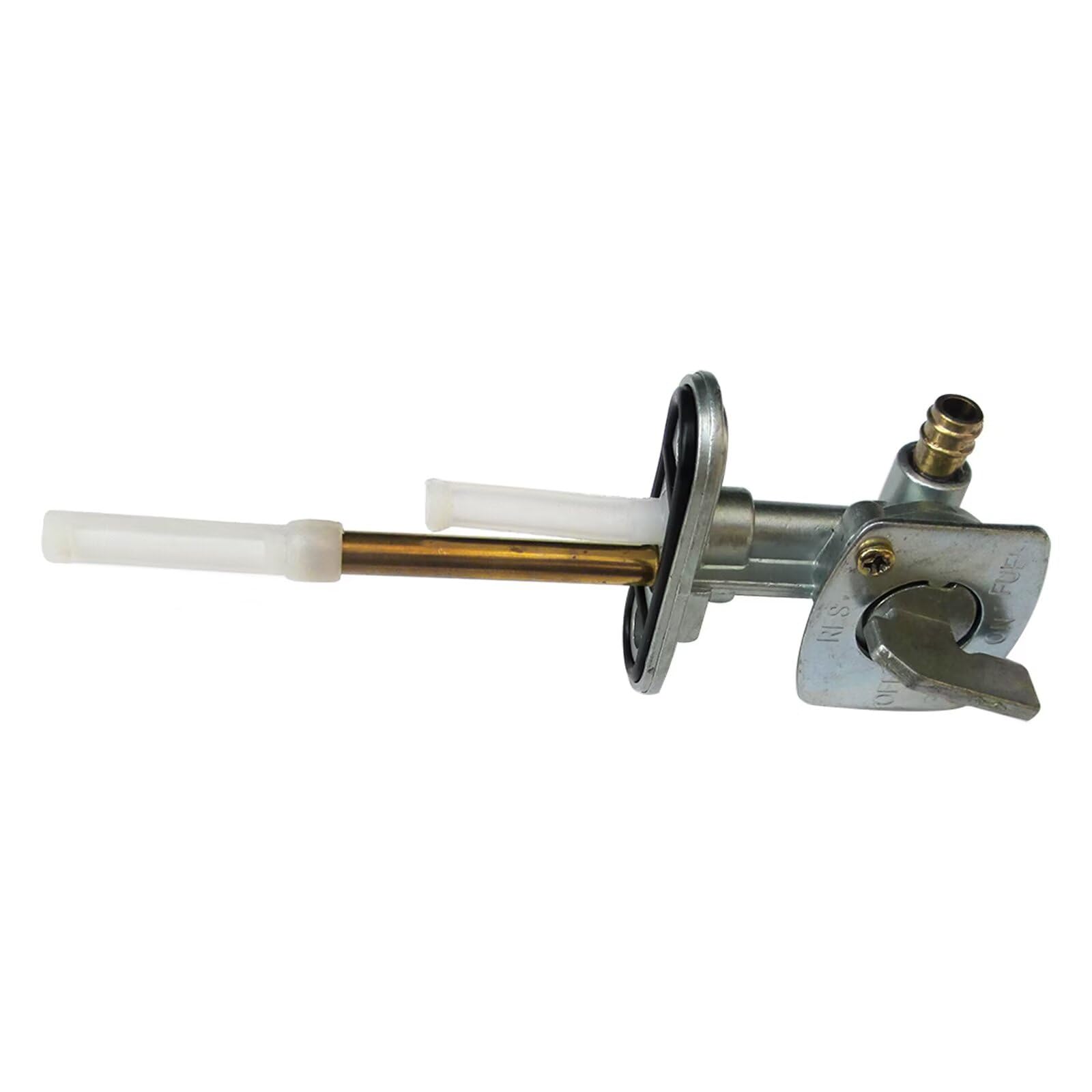 Universal 34mm Motorcycle Petrol Fuel Tap / Valve - Fits Honda, Yamaha, Suzuki, Kawasaki