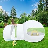 10FT Inflatable Bubble Tent House Outdoor Transparent Commercial Grade Tarpaulin PVC Tent...
