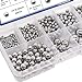 Taiss 490PCS Precision Balls 8 Sizes,Bicycle Bearing Balls 1/2
