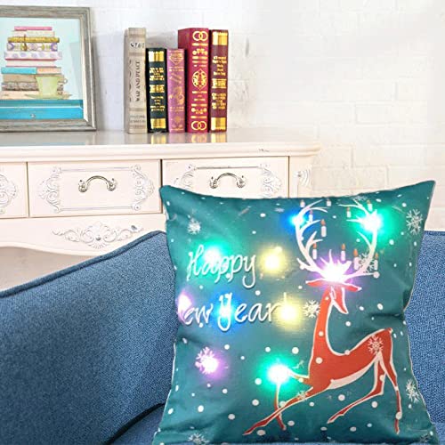 Weihnachtskissenbezug,Weihnachten Kissen Set Sofa dekokissen bezug kissenhülle Weihnachten dekokissen Winter Cover