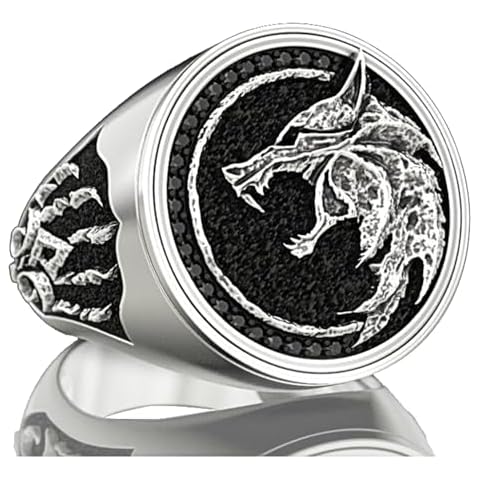 EZUY GNAY Wolf Head Ring Cover