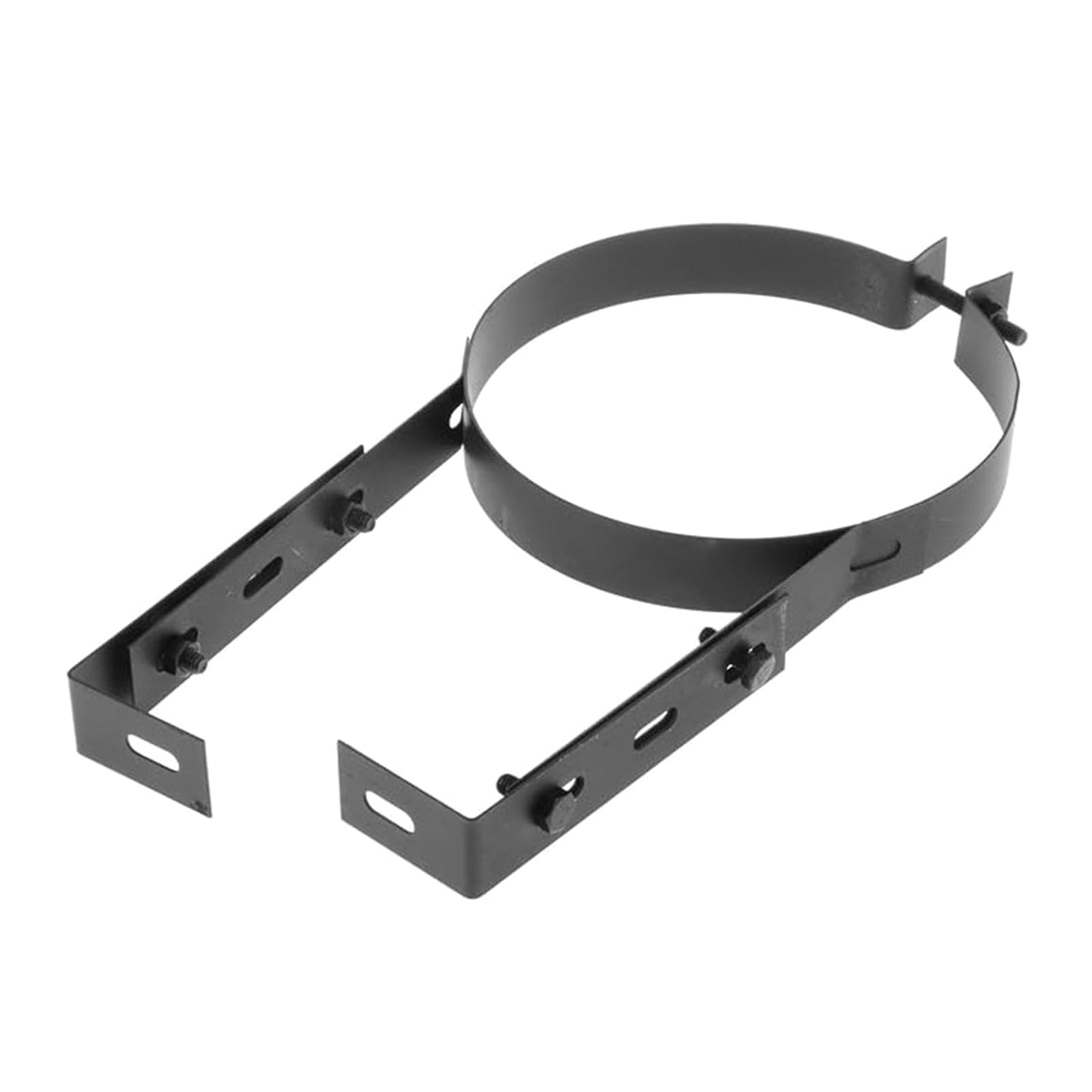 Tsophreniq 15Cm Portable Fireplaces Flue Liner Clamps Multipurpose Chimney Pipe Clamps Smoked Pipe Bracket Replacement Chimney Holder High Strength Brackets