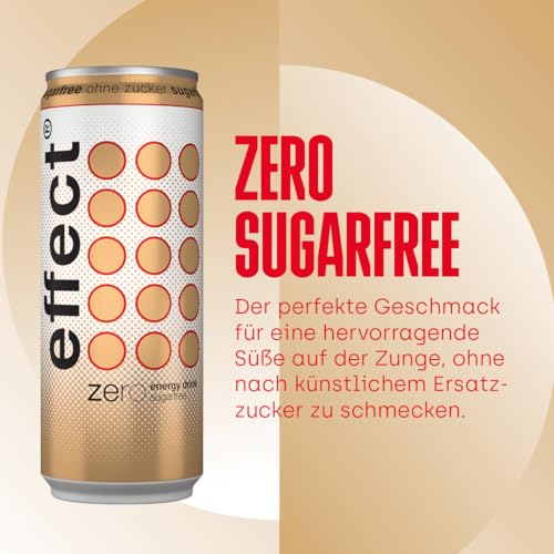 effect Energy Drink ZERO SUGAR - Tray mit 24 Dosen, 24x0,33l – Ansicht 4
