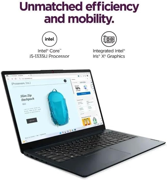 Lenovo IdeaPad 1i 15.6" Pantalla Táctil FHD Intel Core i5 16GB RAM 1TB SSD miniatura 3