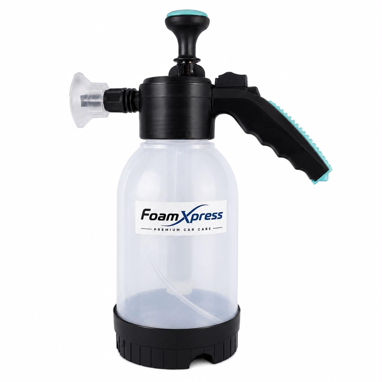 2L Manual Foam Sprayer for Car Wash | Hand Pump Foam Cannon | Pressure Foaming Bottle for Cars, Bikes & Home Cleaning | Thick Foam Sprayer with Adjustable 2 Nozzle-image-23