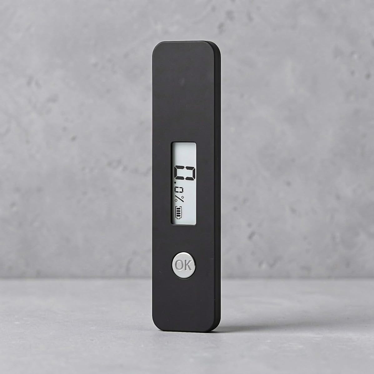 TOPBATHY Higrómetro Digital para Humidor Pantalla Lcd y Doble Modo, Negro