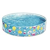 Taylor Toy Snapset Swimming Pool for Kids | Toddler and Baby Pool | 47” Diameter x 10” Depth, 59 Gallon Kiddie Pool (Rigid)