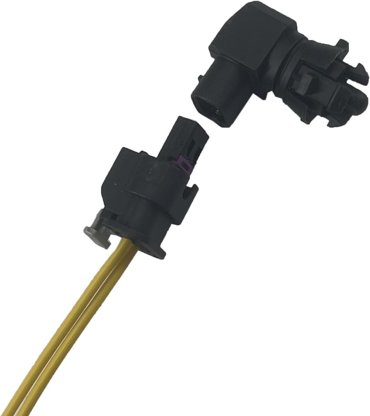 13583411 Car Outside Ambient Air Temperature Sensor with Connector Pigtail Harness Compatible with Silverado Sierra 1500 Yukon