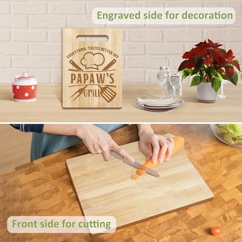 50% Off Papaw Kitchen Gift Set - Wooden Board & Apron