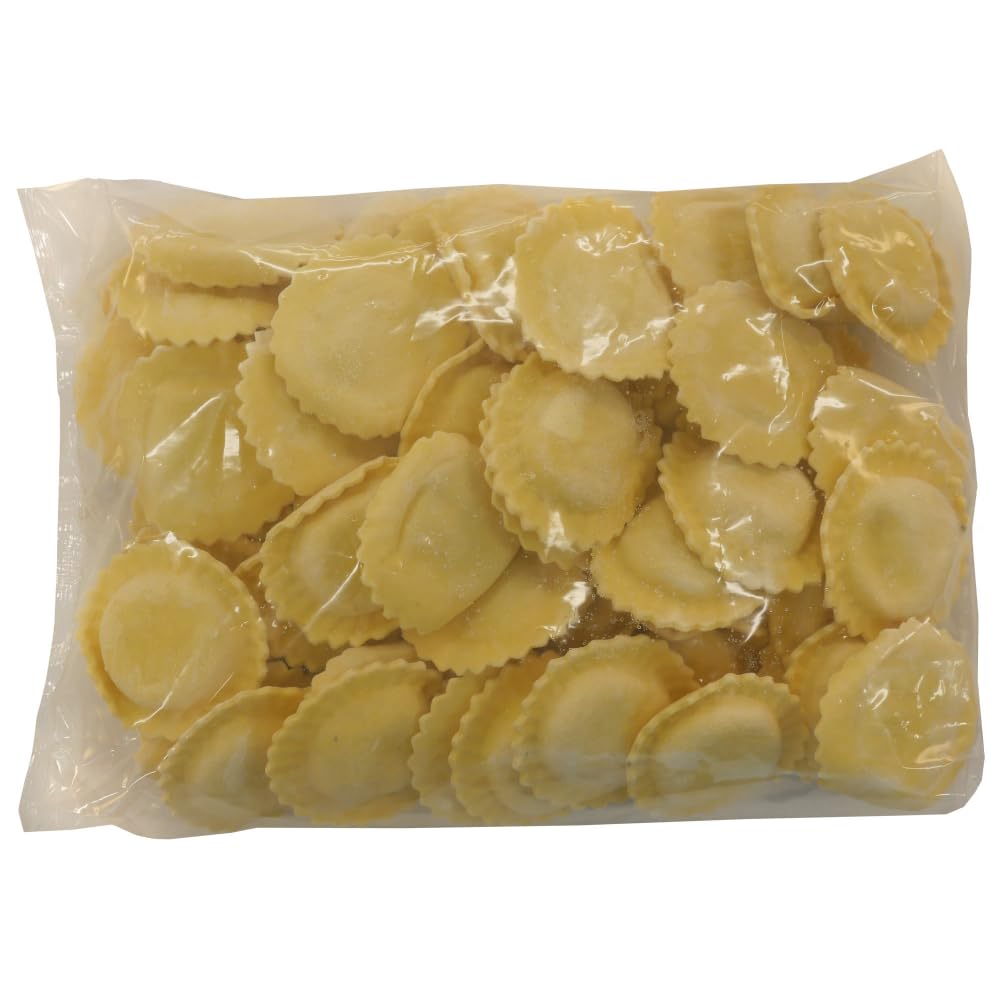Large Round 4 Cheese Ravioli Pasta by Seviroli Foods – Large, Pack of 2